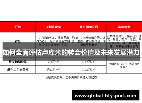 如何全面评估卢库米的转会价值及未来发展潜力 如何全面评估卢库米的转会价值及未来发展潜力
